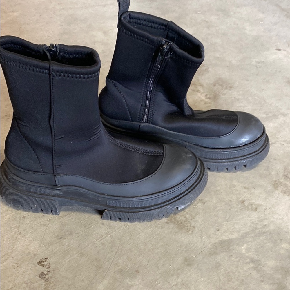 Zara Kids Black Boots